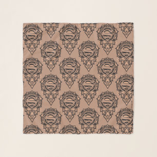 Supergirl Mandala Graphic Scarf