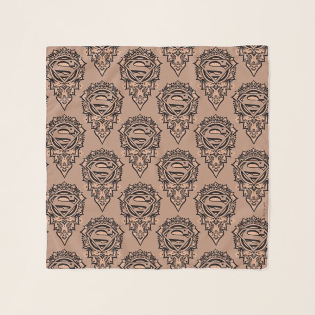 Supergirl Mandala Graphic Scarf (Front)