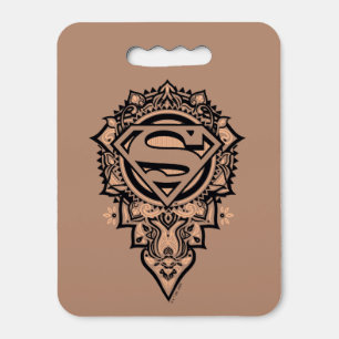 Supergirl Mandala Graphic Seat Cushion