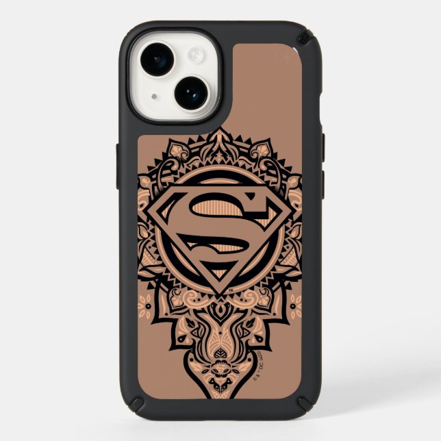 Supergirl Mandala Graphic Speck iPhone Case (Front)