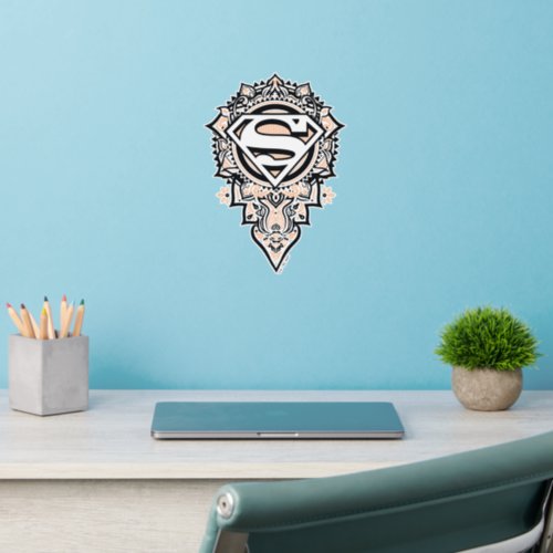 Supergirl Mandala Graphic Wall Decal