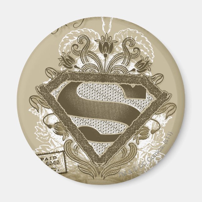 Supergirl Metropolis Ballet Brown Magnet (Front)