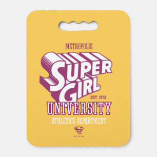 Supergirl Metropolis University Athletics Dept. Seat Cushion
