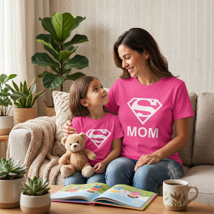 Supergirl Mom Matching T-Shirt