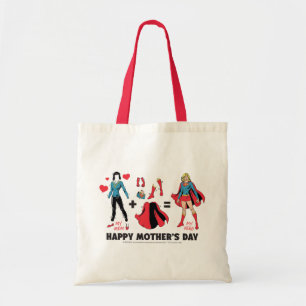 Supergirl My Mom = My Hero Tote Bag
