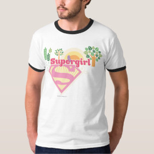 Supergirl Nature Logo T-Shirt