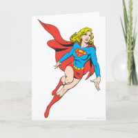 Supergirl on the Move Card