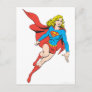 Supergirl on the Move Postcard