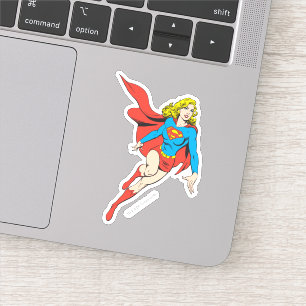 Supergirl on the Move Sticker