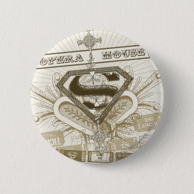 Supergirl Opera House Button (Front)