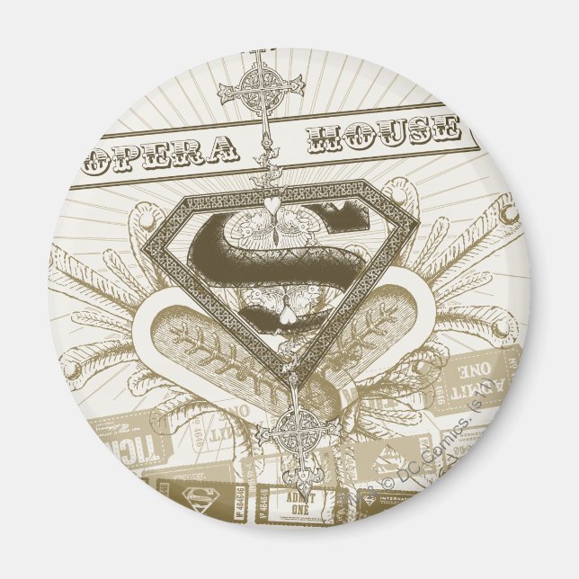 Supergirl Opera House Magnet (Front)