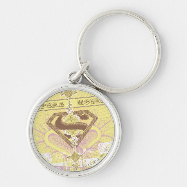 Supergirl Opera House Yellow Keychain (Front)