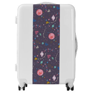 Supergirl Out of This World Retro Graphic Luggage