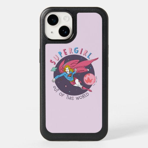 Supergirl Out of This World Retro Graphic OtterBox iPhone 14 Case