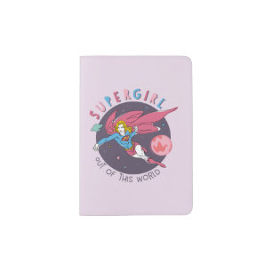 Supergirl Out of This World Retro Graphic Passport Holder