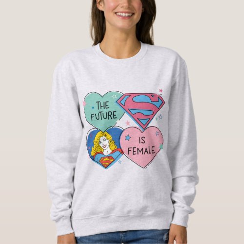 Supergirl Out of This World Retro Graphic Sweatshirt