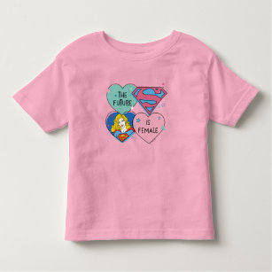 Supergirl Out of This World Retro Graphic Toddler T-shirt