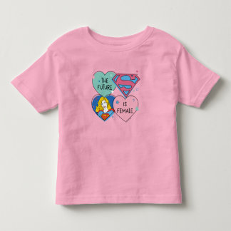 Supergirl Out of This World Retro Graphic Toddler T-shirt