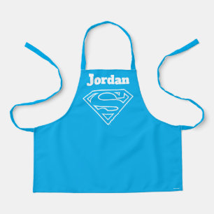 Supergirl Outline S-Shield Apron