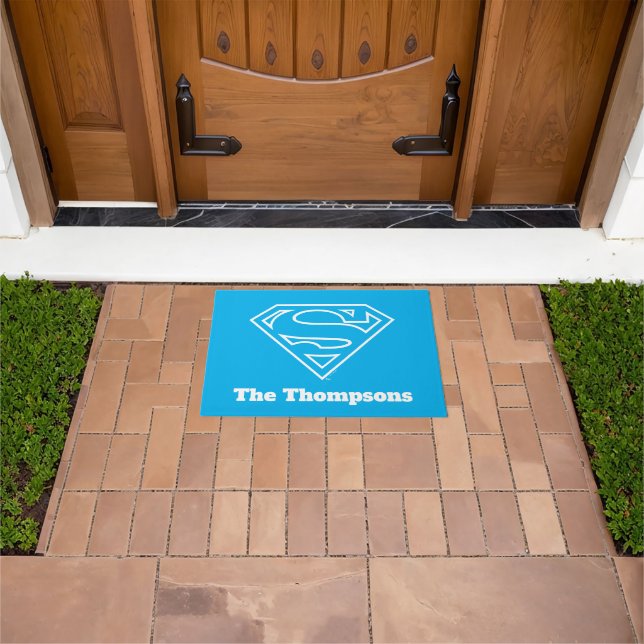 Supergirl Outline S-Shield Doormat (Outdoor)