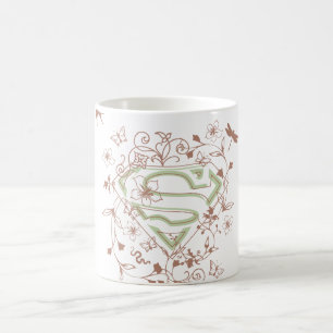 Supergirl Paint Splatter Graphic Coffee Mug
