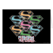 Supergirl Pastel Logo Collage (Front Horizontal)