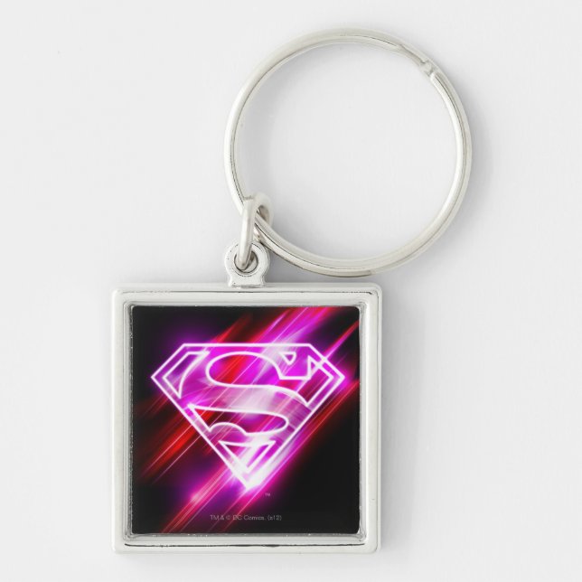 Supergirl Pink Keychain (Front)
