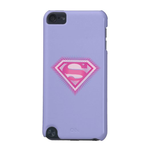 Supergirl Pink Logo iPod Touch 5G Case (Back)