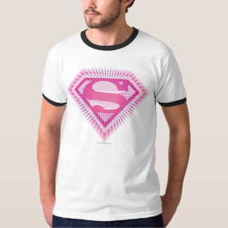 Supergirl Pink Logo T-Shirt