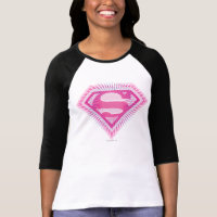 Supergirl Pink Logo T-Shirt