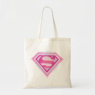 Supergirl Pink Logo Tote Bag