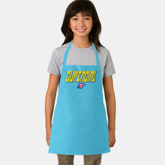 Supergirl Pop Logo Apron (Insitu)