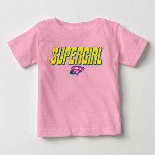 Supergirl Pop Logo Baby T-Shirt