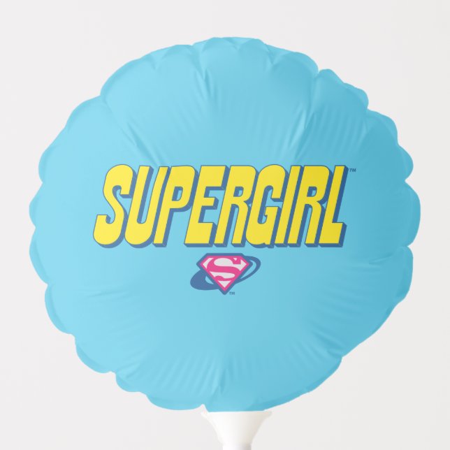 Supergirl Pop Logo Balloon (Front)