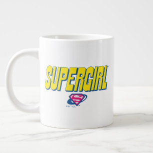 Supergirl Pop Logo Giant Coffee Mug