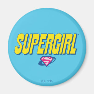 Supergirl Pop Logo Magnet