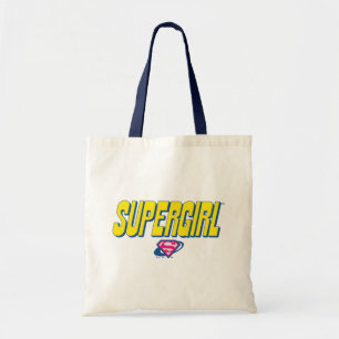 Supergirl Pop Logo Tote Bag