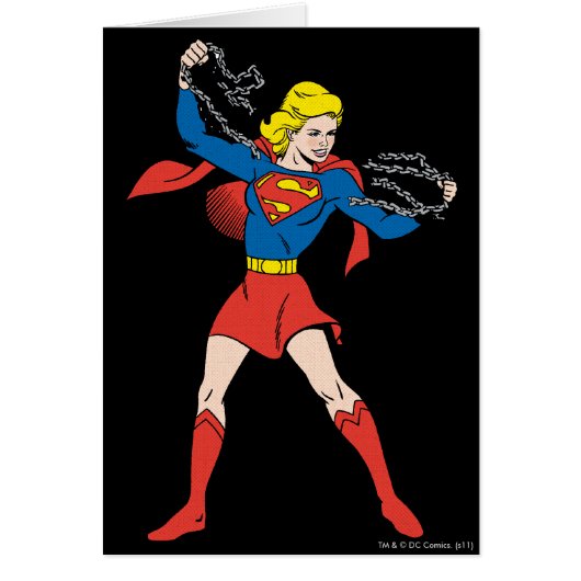 Supergirl Pose 10 Cards (Front)
