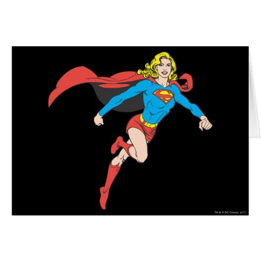 Supergirl Pose 1 Cards (Front Horizontal)