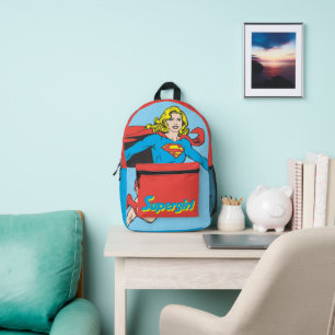 Supergirl Pose 1 Printed Backpack
