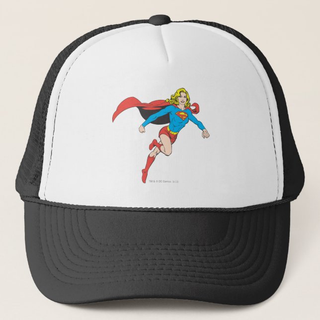 Supergirl Pose 1 Trucker Hat (Front)