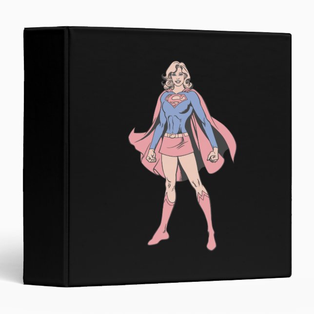 Supergirl Pose 3 Binder (Front/Spine)