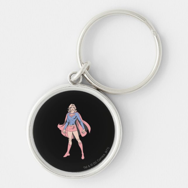 Supergirl Pose 3 Keychain (Front)