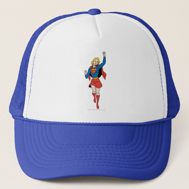 Supergirl Pose 4 Trucker Hat (Front)