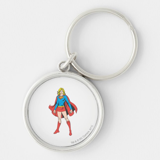Supergirl Pose 5 Keychain (Front)