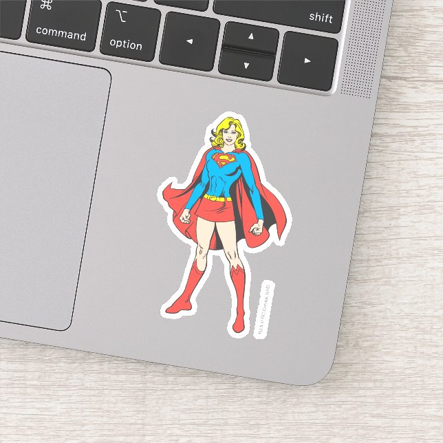 Supergirl Pose 5 Sticker (Detail)