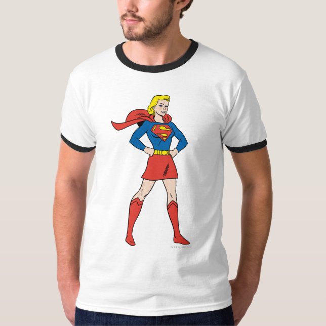 Supergirl Pose 7 T-Shirt (Front)