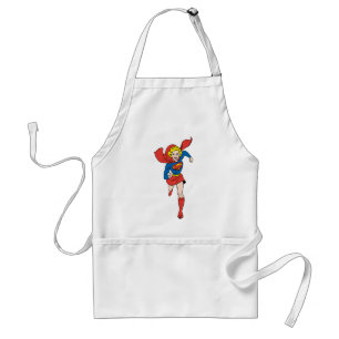 Supergirl Pose 8 Adult Apron