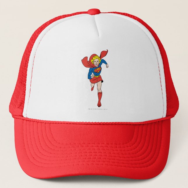 Supergirl Pose 8 Trucker Hat (Front)