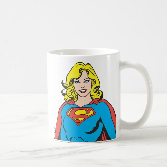 Supergirl Poses Coffee Mug (Right)
